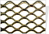 Hexagonal expanded metal sheet 