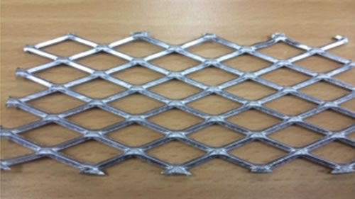 aluminium diamond mesh sheet